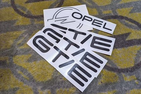 Opel Kadett C GT/E Dekor Aufkleber